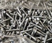 Geležinkelio tvirtinimo sistemos varžtų smaigalys